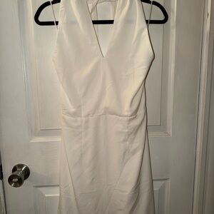 Abercrombie & Fitch white Backless Dress
